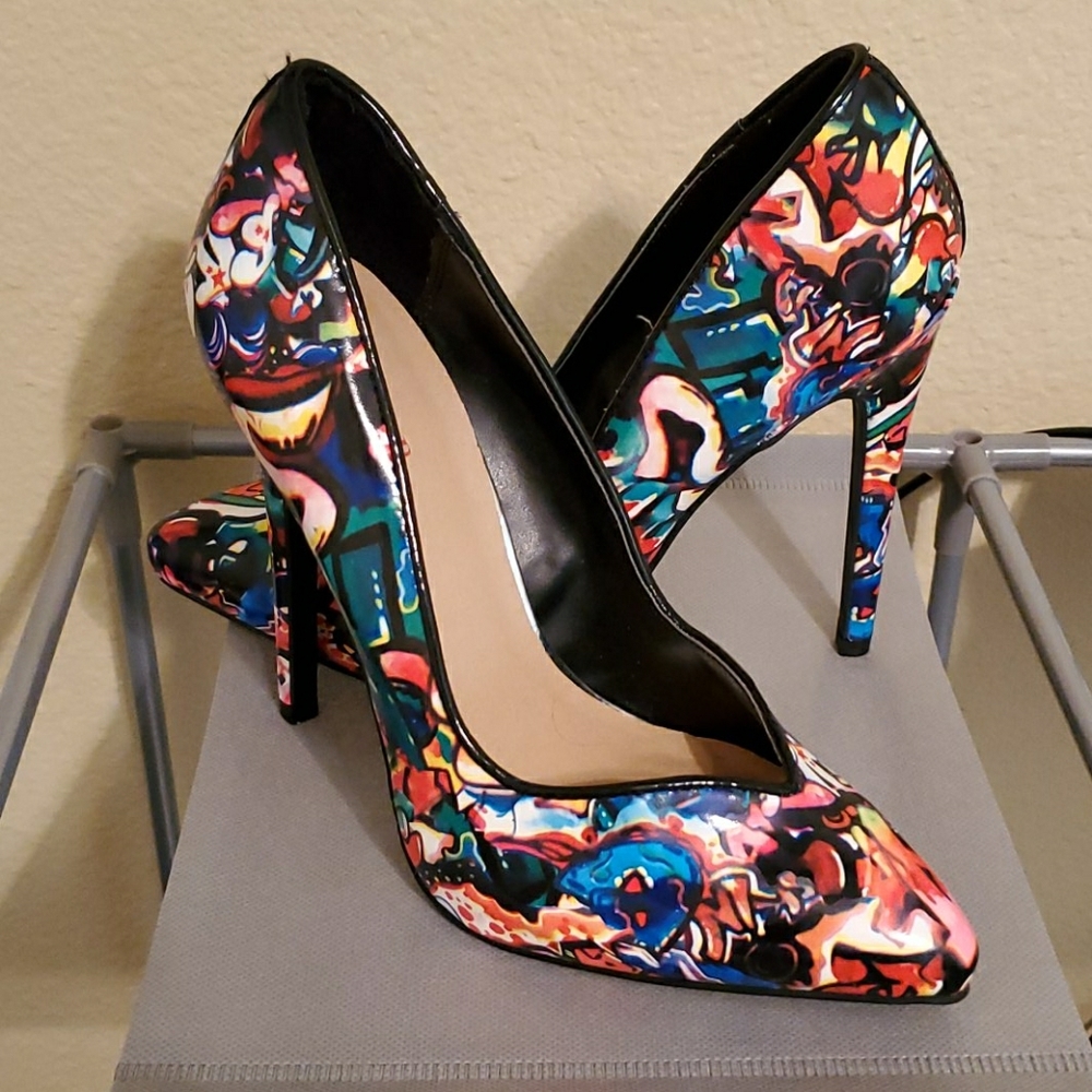 Graffiti heels